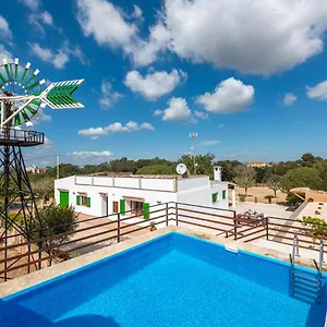  Ferienhaus Son Vorera, Situada En Colina, Con Piscina. Spanien
